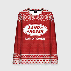 Мужской лонгслив Новогодний Land Rover