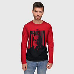 Лонгслив мужской Освальд Кобб Пингвин, цвет: 3D-принт — фото 2