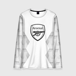 Мужской лонгслив Arsenal white poly