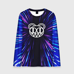 Лонгслив мужской Radiohead neon energy, цвет: 3D-принт