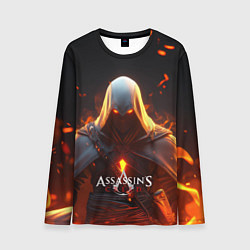 Мужской лонгслив Assassins Creed fire