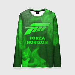 Лонгслив мужской Forza Horizon - green gradient, цвет: 3D-принт