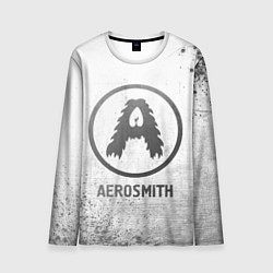 Лонгслив мужской Aerosmith - white gradient, цвет: 3D-принт