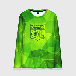 Лонгслив мужской Lyon green poly, цвет: 3D-принт