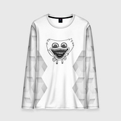 Лонгслив мужской Poppy Playtime white poly, цвет: 3D-принт