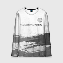 Лонгслив мужской Volkswagen - white gradient посередине, цвет: 3D-принт
