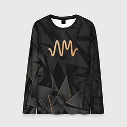 Лонгслив мужской Arctic Monkeys golden poly, цвет: 3D-принт