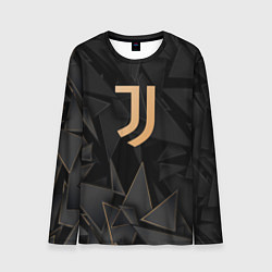 Лонгслив мужской Juventus golden poly, цвет: 3D-принт