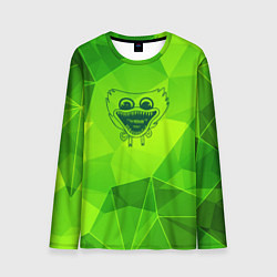 Лонгслив мужской Poppy Playtime green poly, цвет: 3D-принт
