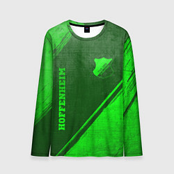 Лонгслив мужской Hoffenheim - green gradient вертикально, цвет: 3D-принт