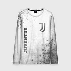 Лонгслив мужской Juventus - white gradient вертикально, цвет: 3D-принт