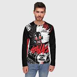 Лонгслив мужской Круэлла - big pictures, цвет: 3D-принт — фото 2