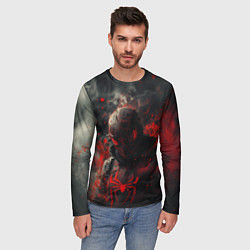 Лонгслив мужской Black Spider-man, цвет: 3D-принт — фото 2