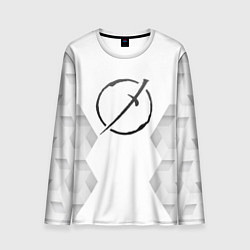 Лонгслив мужской Akame ga Kill white poly, цвет: 3D-принт