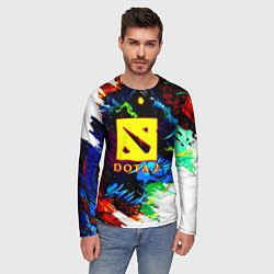 Лонгслив мужской Dota monster, цвет: 3D-принт — фото 2