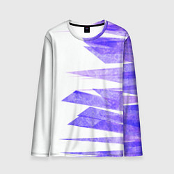 Мужской лонгслив Color white purple