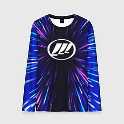 Лонгслив мужской Lifan neon energy, цвет: 3D-принт