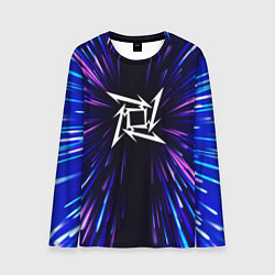 Лонгслив мужской Metallica neon energy, цвет: 3D-принт