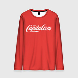 Лонгслив мужской Наслаждайтесь капитализмом, цвет: 3D-принт