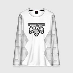 Мужской лонгслив GTA white poly