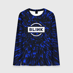 Лонгслив мужской Blackpink blue energy, цвет: 3D-принт
