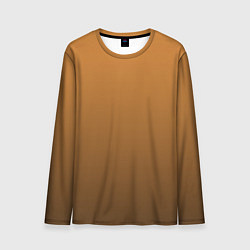 Мужской лонгслив Бронза градиент с затемнением