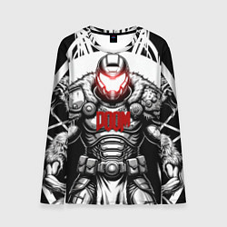 Мужской лонгслив Doom dark ages doom guy