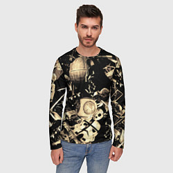 Лонгслив мужской Дарт Вейдер Йода Чубакка и другие из Star Wars, цвет: 3D-принт — фото 2
