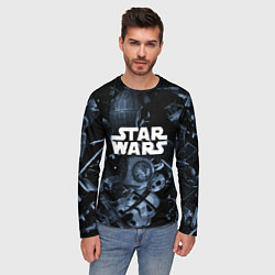 Лонгслив мужской Star wars персонажи из звездных войн, цвет: 3D-принт — фото 2