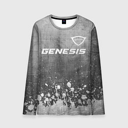 Лонгслив мужской Genesis - grey gradient посередине, цвет: 3D-принт