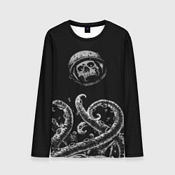 Лонгслив мужской Космические щупальца, цвет: 3D-принт