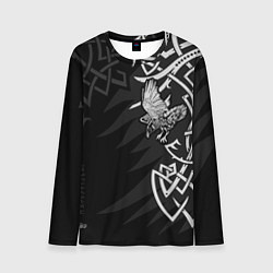 Лонгслив мужской Верные спутники Одина, цвет: 3D-принт