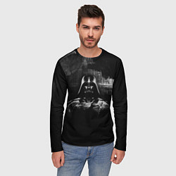 Лонгслив мужской Звёздные войны звезда смерти вейдера, цвет: 3D-принт — фото 2