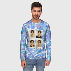 Лонгслив мужской Astro четыре фото, цвет: 3D-принт — фото 2