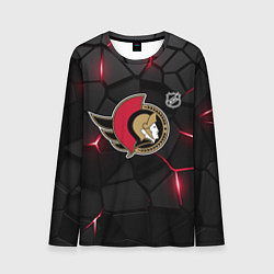 Мужской лонгслив Оттава Сенаторз - НХЛ хоккей