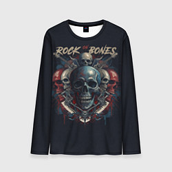 Мужской лонгслив Rock on Bones