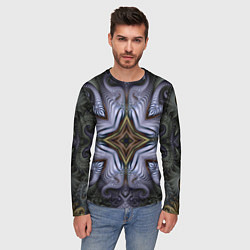 Лонгслив мужской Абстракция дня, цвет: 3D-принт — фото 2