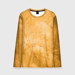 Мужской лонгслив Абстракция - bright yellow