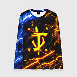 Лонгслив мужской Doom молнии шторм, цвет: 3D-принт