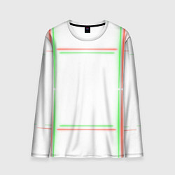 Лонгслив мужской Neon light green red, цвет: 3D-принт
