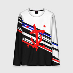 Мужской лонгслив Doom line color