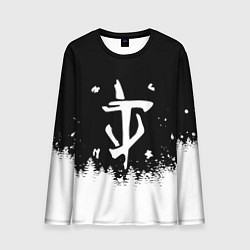 Лонгслив мужской Doom winter wild, цвет: 3D-принт