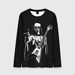 Лонгслив мужской Дарт Вейдер рокер, цвет: 3D-принт