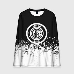 Лонгслив мужской Inter краски, цвет: 3D-принт