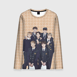 Лонгслив мужской BTS в костюмах, цвет: 3D-принт