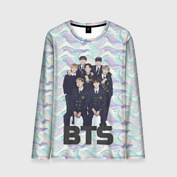 Лонгслив мужской BTS совместное фото, цвет: 3D-принт