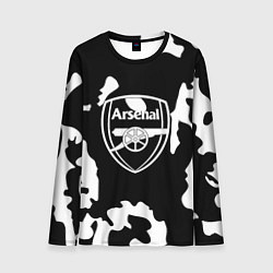 Лонгслив мужской Арсенал камуфляжные краски, цвет: 3D-принт