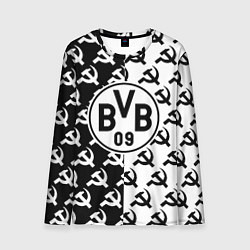 Лонгслив мужской Borussia паттерн ссср, цвет: 3D-принт
