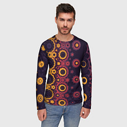 Лонгслив мужской Метаморфоза из персидских звезд, цвет: 3D-принт — фото 2