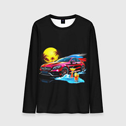 Лонгслив мужской Mercedes amg, цвет: 3D-принт